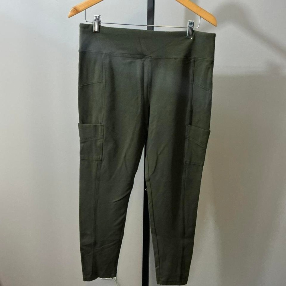 SO Green‎ high-rise leggings with pockets